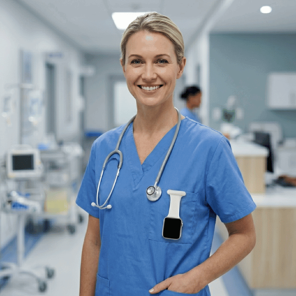 Apple Watch Nurse Fob - Purple