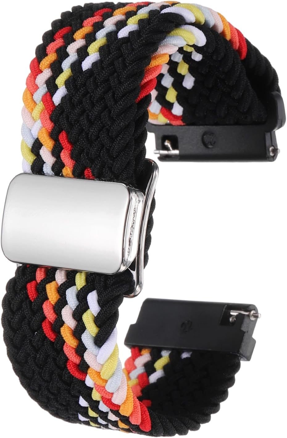 HARFINGTON Nylon Watch Band Quick Release Watch Straps Replacement Bands for Men Women with Magnet Buckle