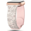 DuoTone Floral Silicone - Starlight/Pink Sand