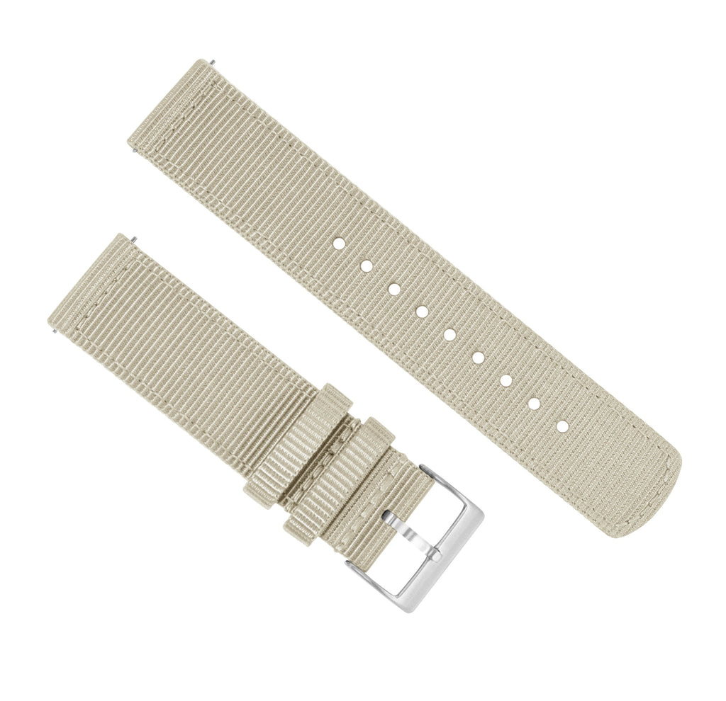 Khaki Tan Two Piece NATO® style Watch Band