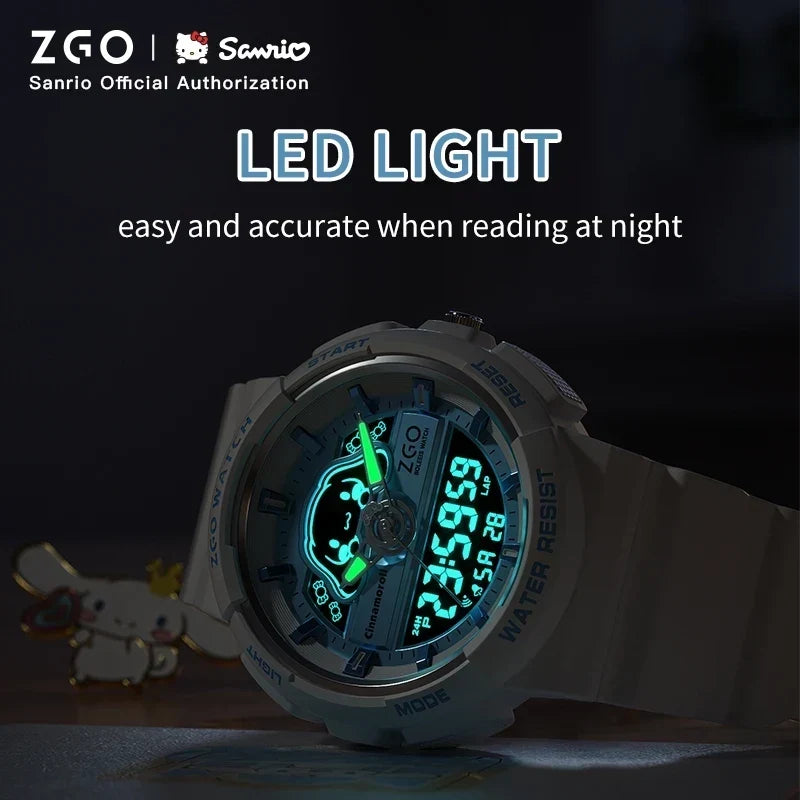 ZGO X Sanrio Cinnamoroll Electronic Watch for girls
