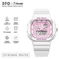 ZGO X Sanrio My Melody New Electronic Watch Dual Display Waterproof