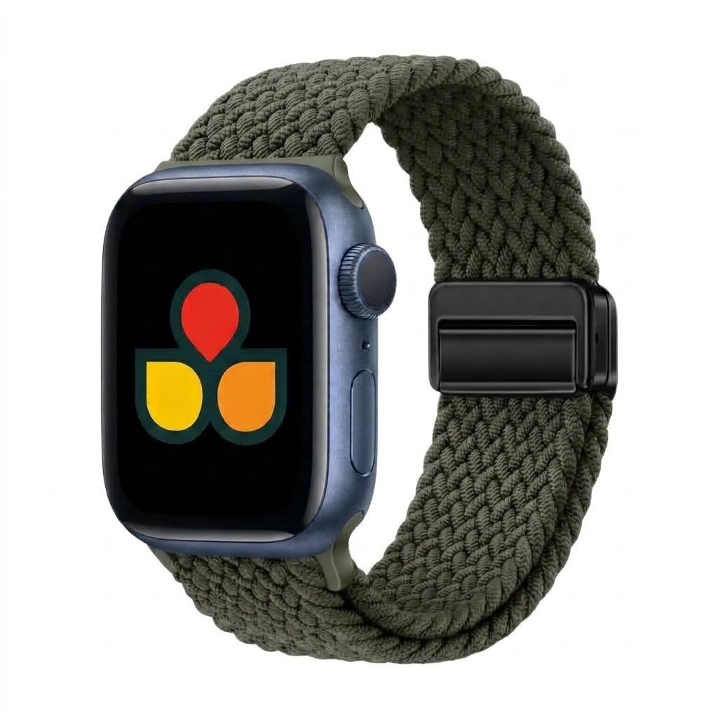 Braided Magnetic Strap