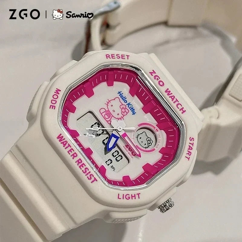Sanrio Original ZGO Waterproof Drop Resistant Electronic Watch